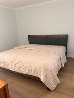 Free, bed frame, coffee table and night stand