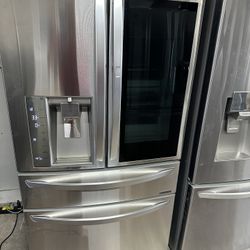 🌆❤️LG Refrigerator Stainless Steel Counter Depth Like New🌆❤️