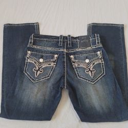 Men's Rock Revival Jeans Size 34x32 Straight $65 Pickup In Oakdale 
