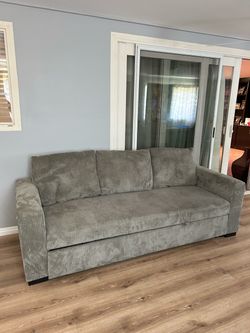 Couch, Glass Table Etc