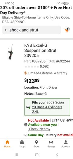 Honda Cr-v 2008 Struts Shocks