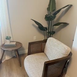 Chair And Side Table 