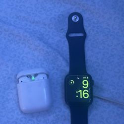 Apple Watch And Air Pods Gen 2
