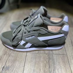 Reebok Classic Harman Run Men's Shoes Army Green/White/Gum dv4880
