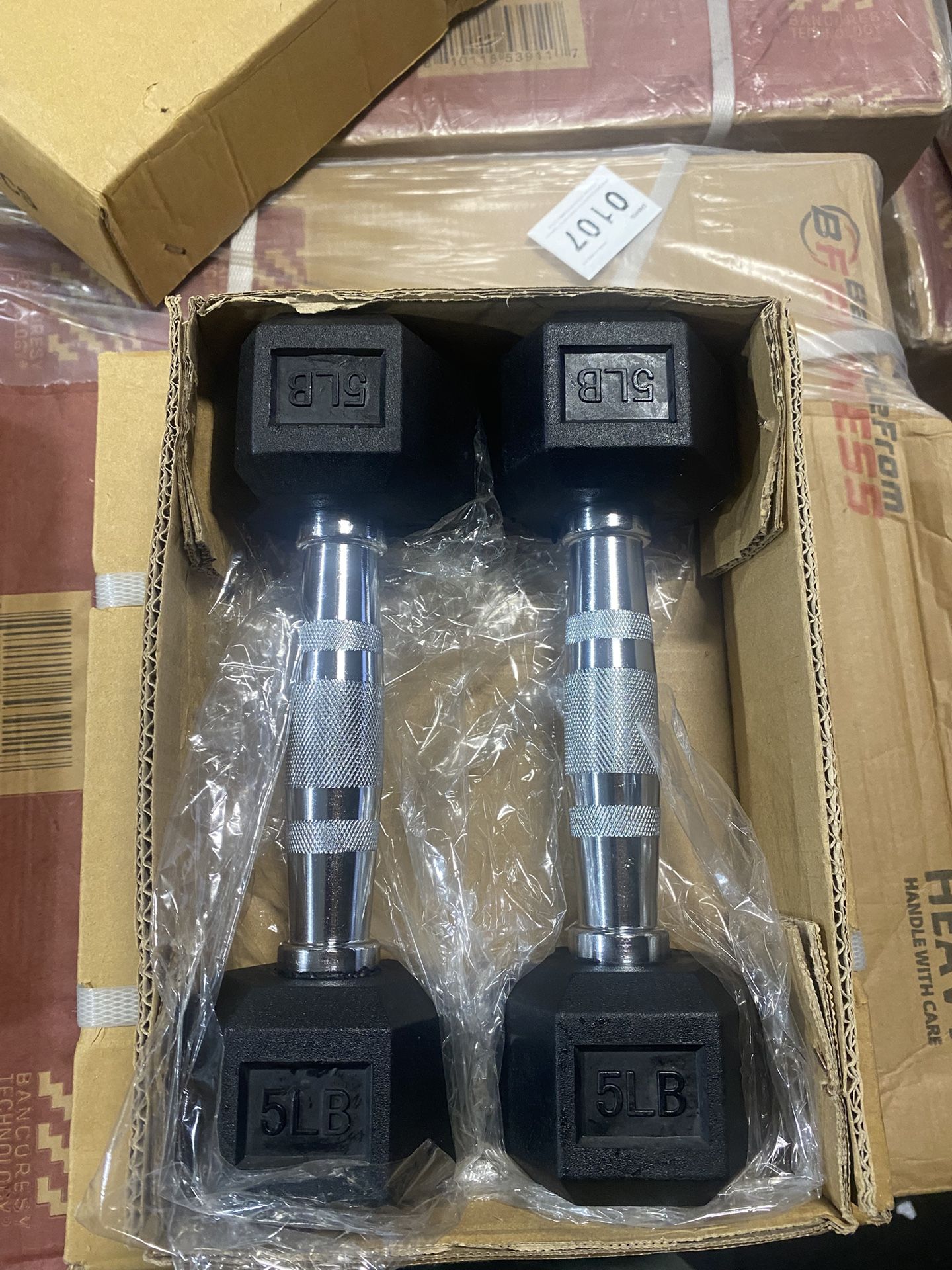 Dumbbells 5 Lbs Pair