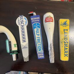 Various Beer Taps 