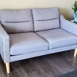 Gray Threshold Loveseat