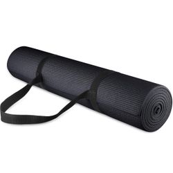 Black Yoga Mat
