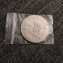 One Dollar Mirage Casino Token 