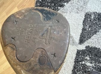 4 wood old school golf club