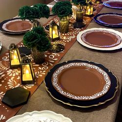 Talavera theme dinner party supplies. Used once.