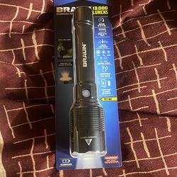 Braun 13,000 lumen flashlight