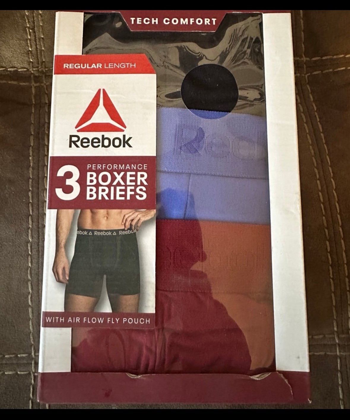 New Reebok men’s boxer briefs underwear size 2XL