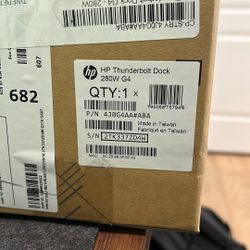 Brand New HP G4 280W Thunderbolt Docking Station