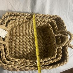 Set Of 3 Baskets