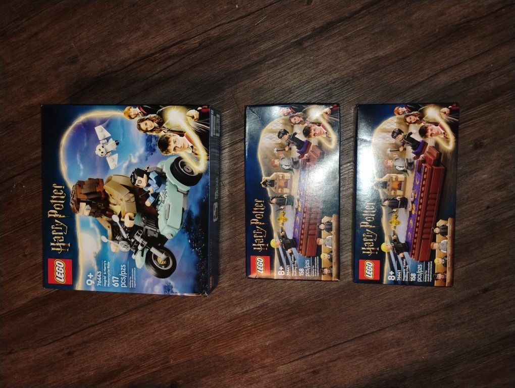 LEGO Harry Potter Sets 76443,76441,