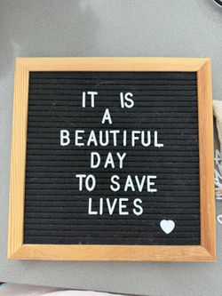 Letter board