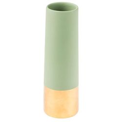 New Pier 1 Imports One Muted Sage Copper Ceramic Vase