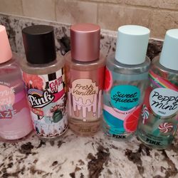 New vs Pink Mist Sprays, Each