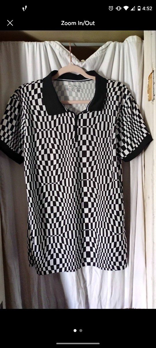 Collared Checkered Shirt