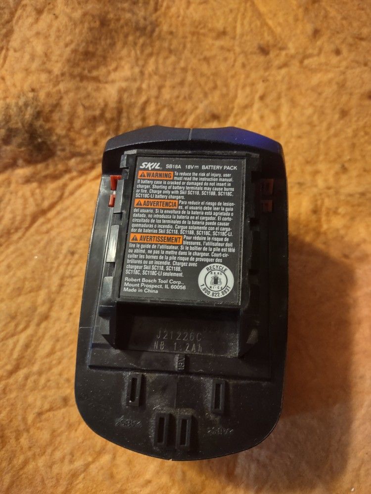 18 Volt Battery Brand Name Skil