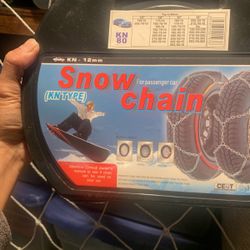 Snow Chain for passenger car - see Chart 