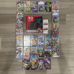 Nintendo Switch 2 With Mario kart World And Other Games! MSRP PRICE!