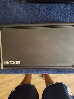 Kicker 1200.1 mono amp