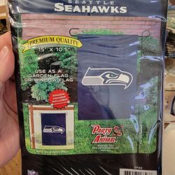 Seattle Seahawks Garden Flag