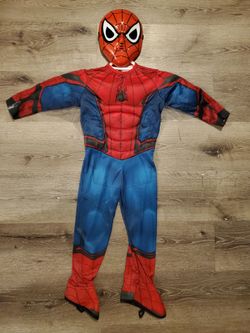 Spiderman costume and light up mask