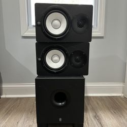 Yamaha HS8 monitors and Sub 