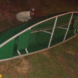 2 Seat 12' Canoe Green