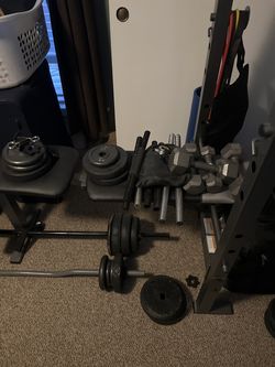 Workout bench home gym