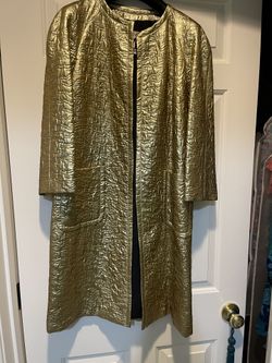 Missoni Gold Knee Length Jacket  $150