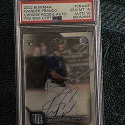 Wander Franco Auto Bowman 22