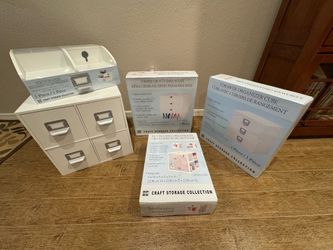 5 Piece Craft Storage Collection - New in Box