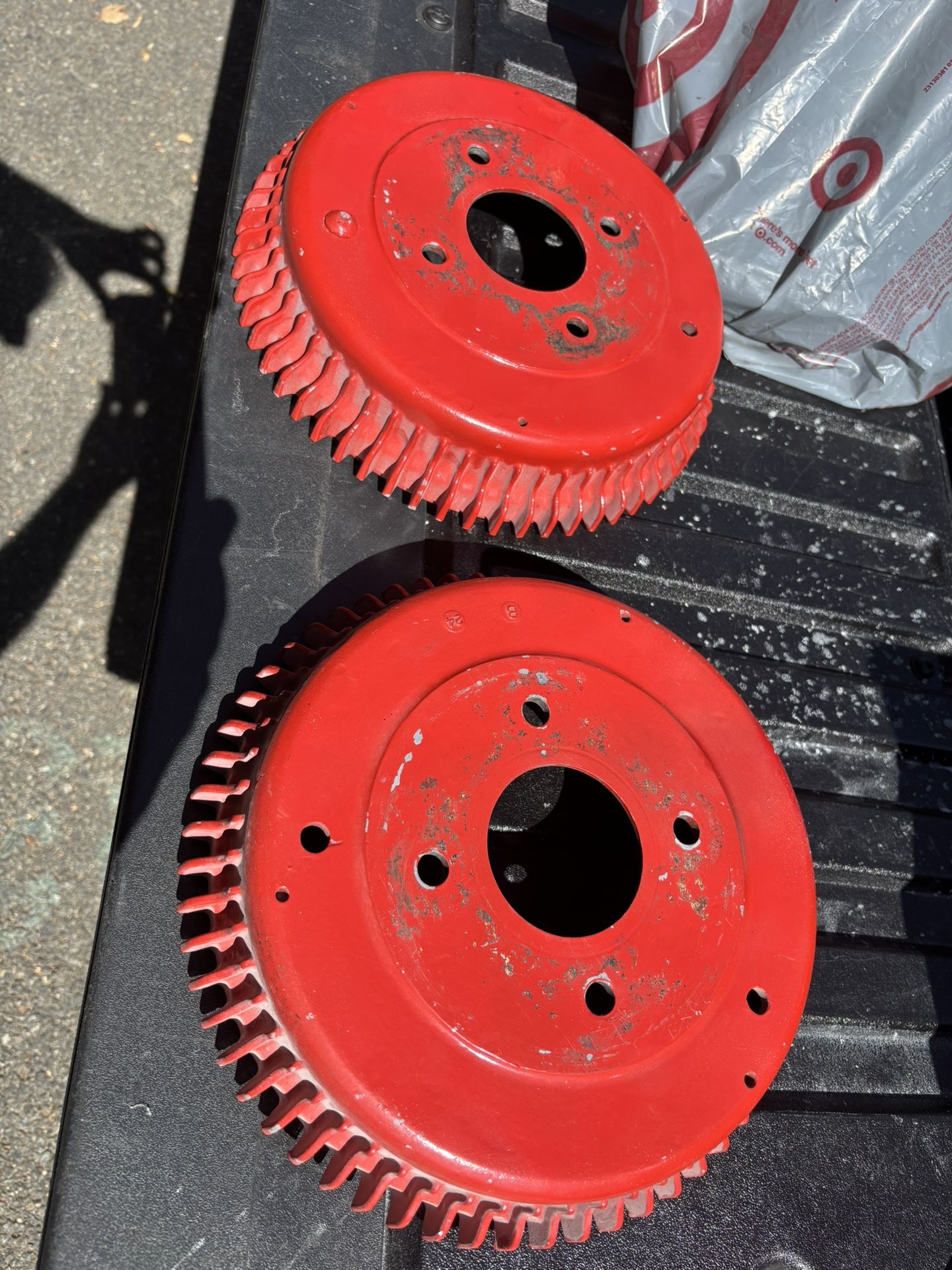 240z Rear Brake Aluminum Drums & Shoes/hardware