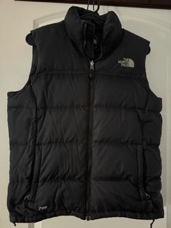 The North Face puffer vest. Size M