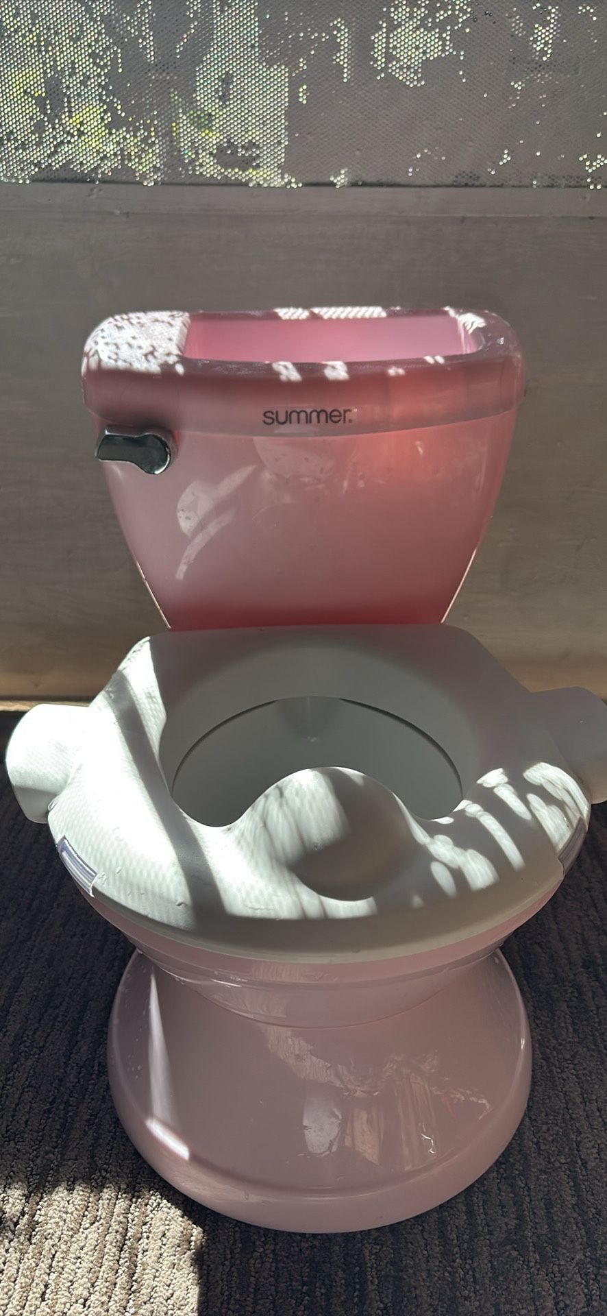 Pink Potty Training Toilet