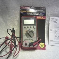 Craftsman 82040 Auto-Ranging Digital Multimeter, 