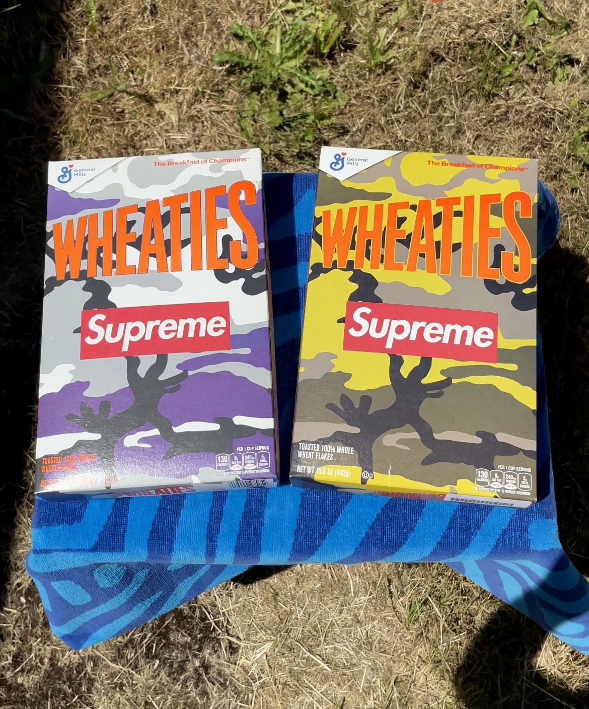 Supreme Cereal Boxes