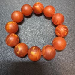 Beeswax Amber Bracelet 