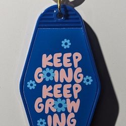 Keep Going Keychain