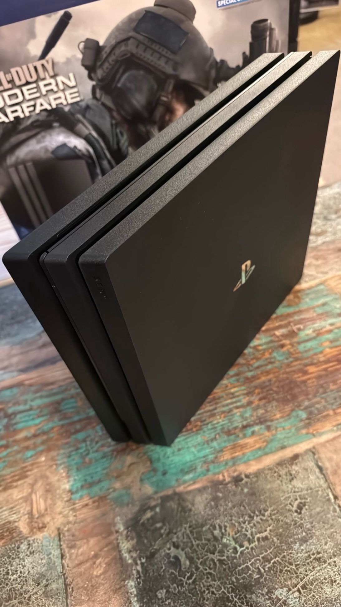 PS4 Pro With 2 Controllers And 5 Games