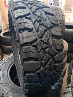 New set of tires Pegasus rtx 275 65 18 lt