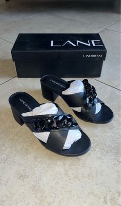 Lane Bryant Women’s Black Sandals / Shoes, Size 7