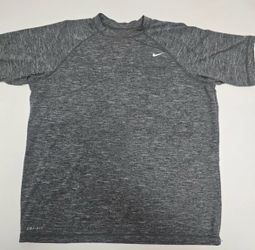 Gray Nike Dry Fit Tee