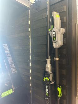 Ego pole saw. Tool and charger. No battery