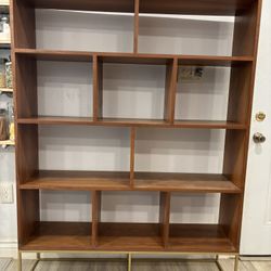 Living Spaces Book Shelf Organizer. Almost New. 