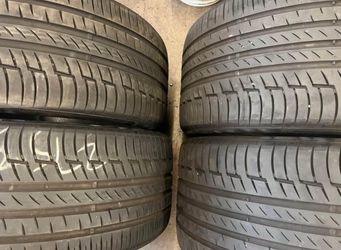 Tires 275-35r22 & 315-30r22 Continental